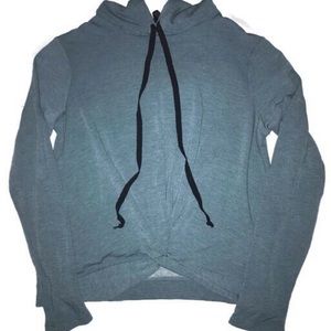💙 Women’s Drew Teal Melange Hoodie NWT 💙